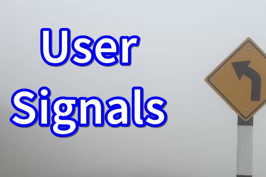 user signals